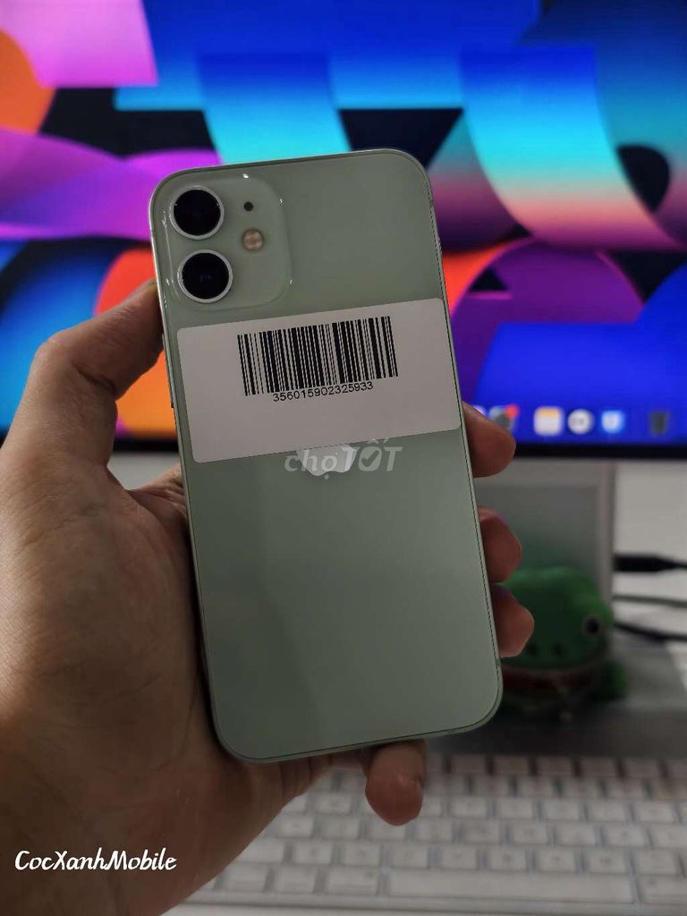 Apple iPhone 12 Mini 128GB Xanh mint Nguyên bản. Mua bán Điện thoại tại Quận Liên Chiểu Đà Nẵng được đăng bởi Minh Hiệp CócXanhMobile hình 1