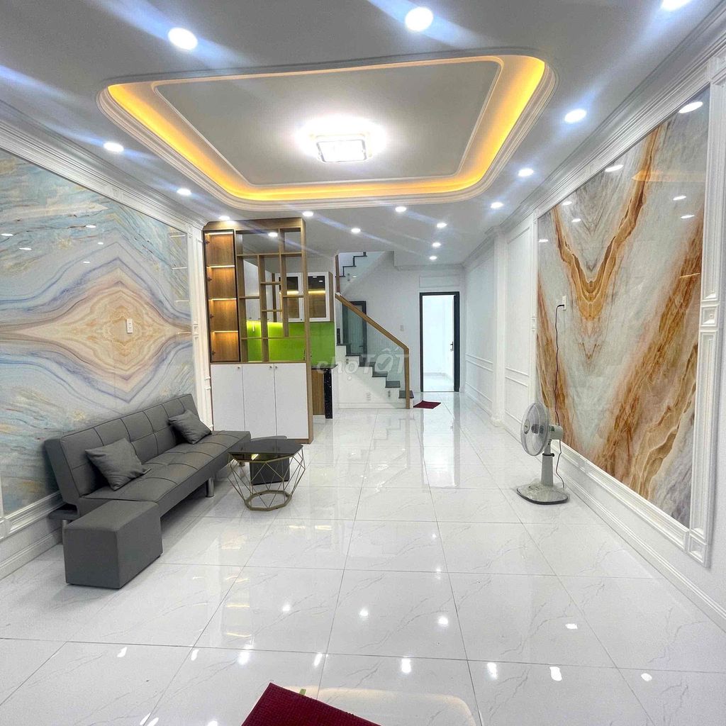 Bán Nhà Khu Gò Xoài-4 Phòng Ngủ(1PN Dưới Trệt)-Đường Xe Hơi -Hoàn Công