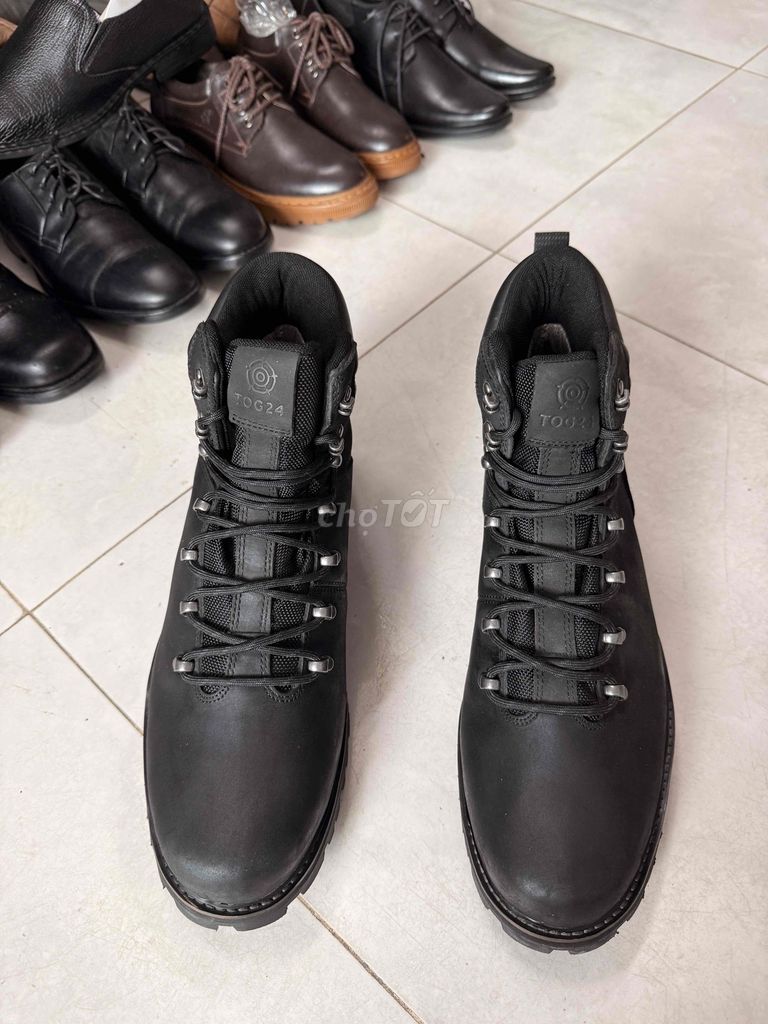 Giày boot TOG24 Da thật : EU 45. Mua bán Giày dép tại Huyện Bình Chánh Tp Hồ Chí Minh được đăng bởi Kim loan hình 1