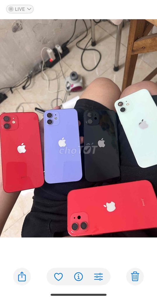 vỏ bóc máy iphone 12 zin đủ màu zin tháo còn đẹp a