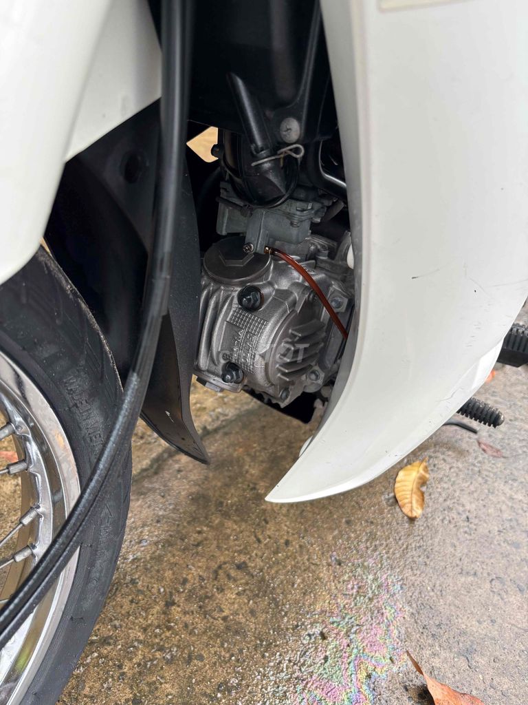 Yamaha Sirius Trắng xanh. Mua bán Xe máy tại Thị xã Bến Cát Bình Dương được đăng bởi xe máy trả góp tín nghĩa  hình 1