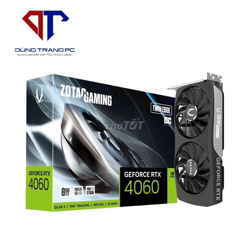 VGA ZOTAC GAMING GeForce RTX 4060 8GB Twin Edge OC