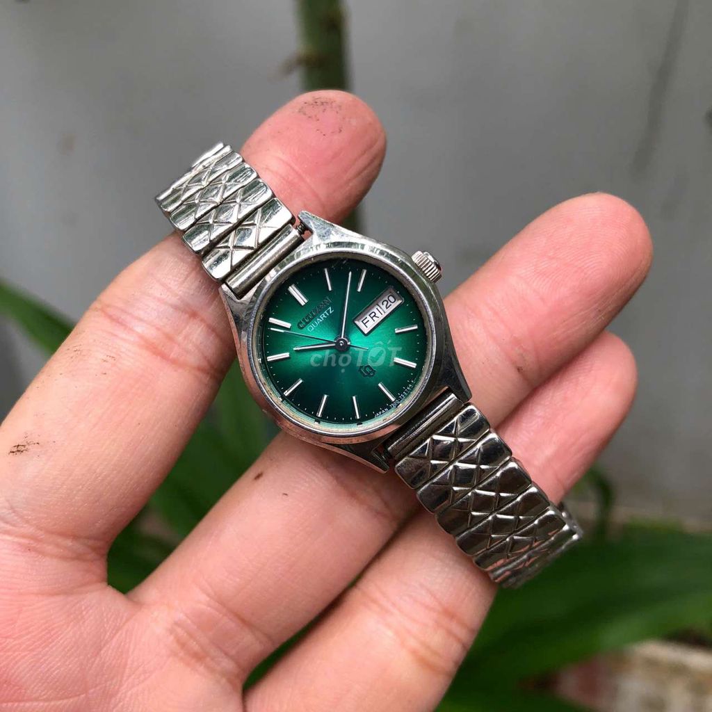 Citizen mặt xanh kute cho Nữ