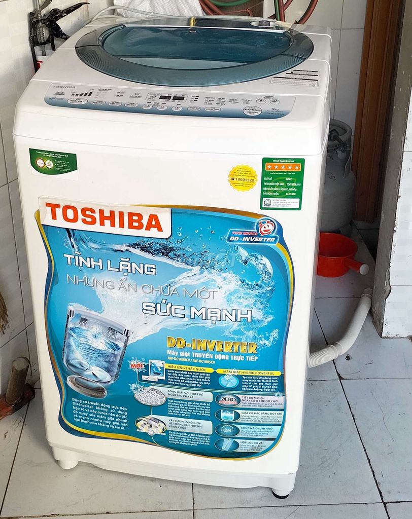 Máy giặt Toshiba 9kg lnverter