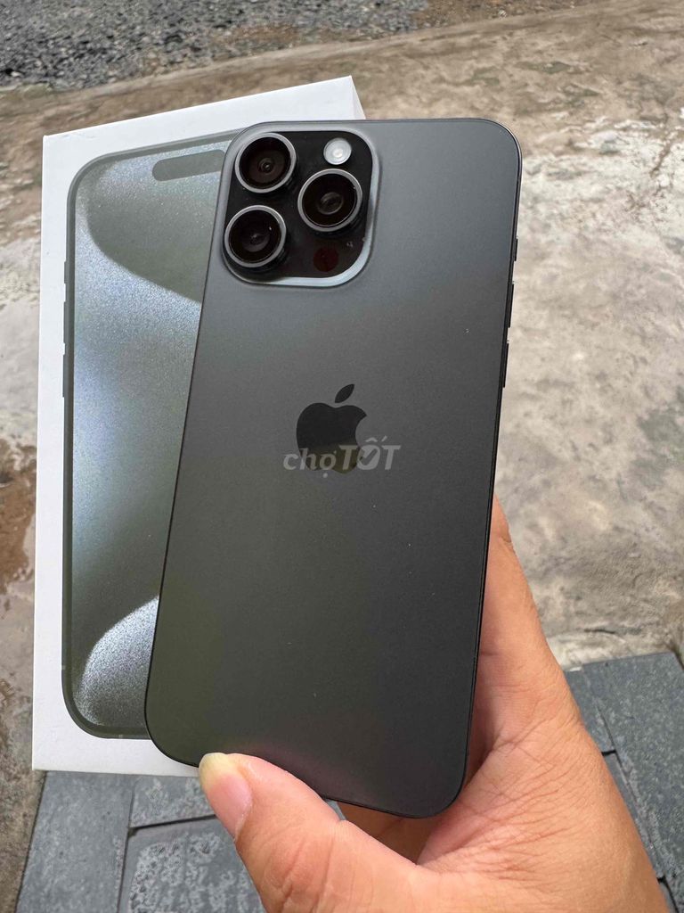 Apple iPhone 15 Pro Max 512GB Đen zin óc còn bh. Mua bán Điện thoại tại Quận Ninh Kiều Cần Thơ được đăng bởi Khải mobile hình 1