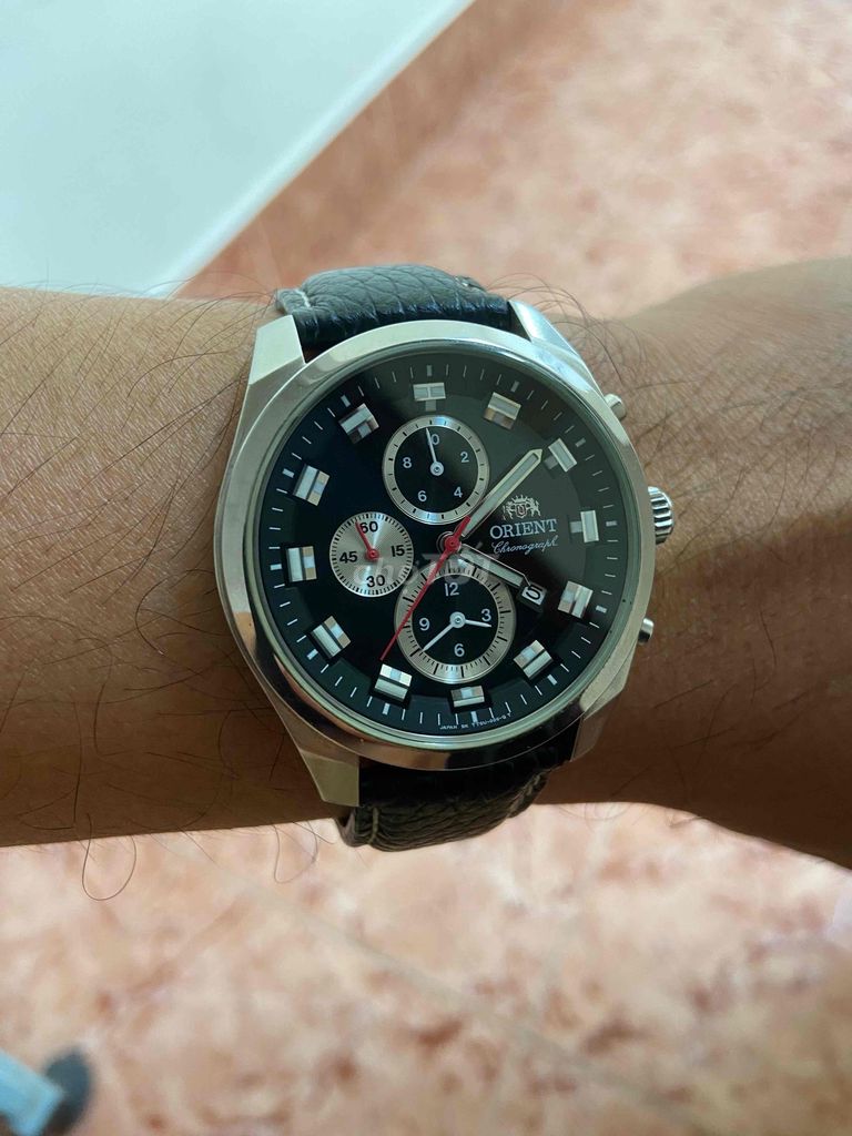 Orient Chronograph Quartz, size 43mm. Mua bán Đồng hồ tại Thành phố Rạch Giá Kiên Giang được đăng bởi Kenny Nguyên hình 1