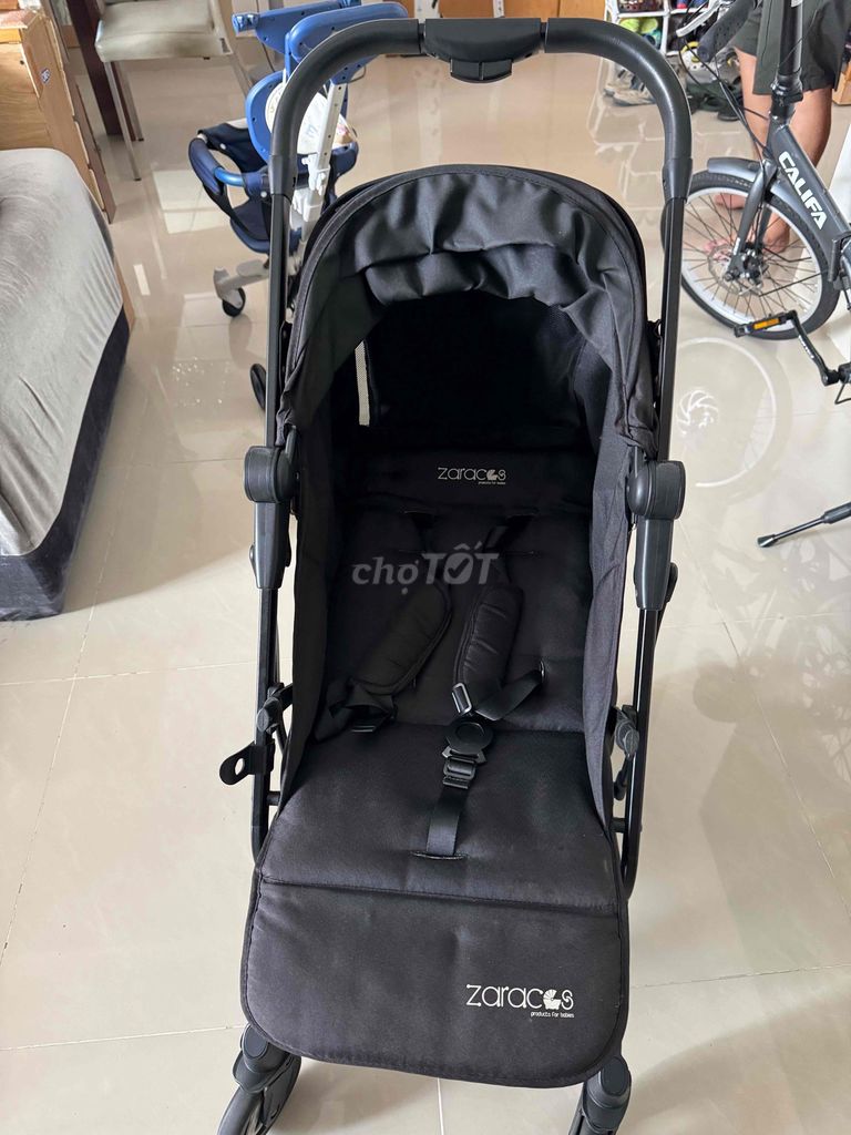 Xe đẩy Zaracos Gấp gọn màu Đen. Mua bán Mẹ và bé tại Quận 6 Tp Hồ Chí Minh được đăng bởi Nguyễn Thị Yến Hương hình 1