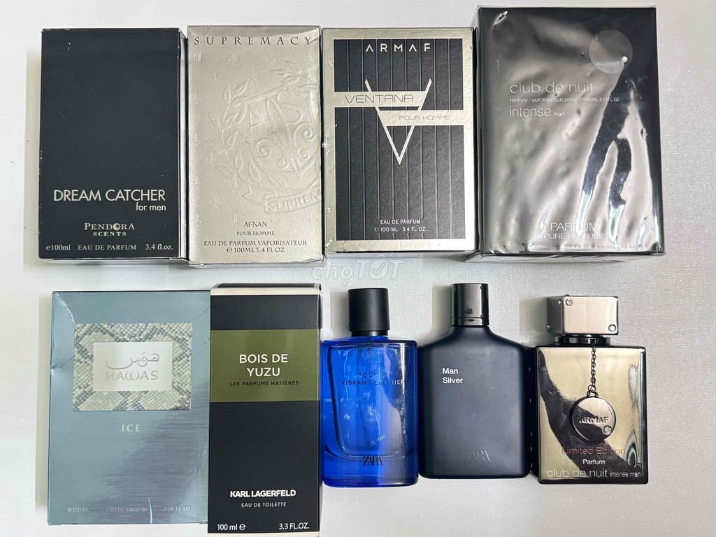 Nước hoa chính hãng Afnan Armaf Zara Davidoff