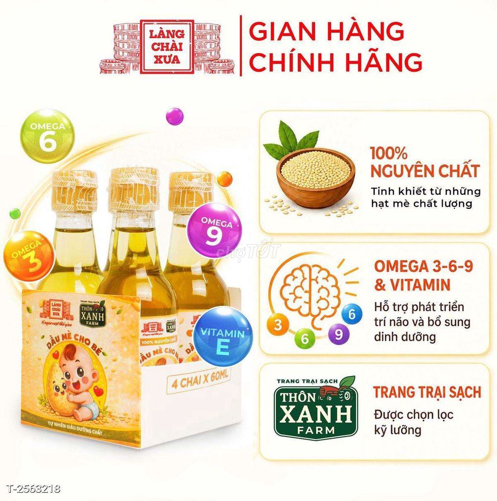 Dầu ăn dặm Làng Chài Xưa. Mua bán Mẹ và bé tại Thành phố Thuận An Bình Dương được đăng bởi Nhã Phương hình 1