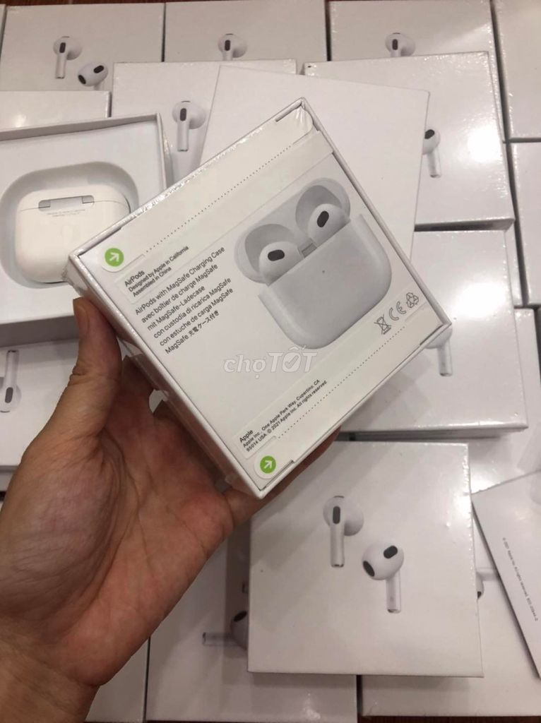 Tai nghe Bluetooth Air-Pods 3 không dây pin trâu