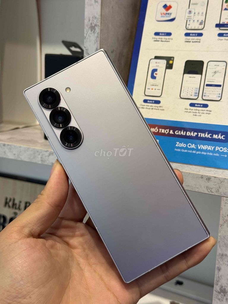 Samsung Z Fold 6 256GB Bạc 97%. Mua bán Điện thoại tại Quận 3 Tp Hồ Chí Minh được đăng bởi Trịnh Quang Linh hình 1