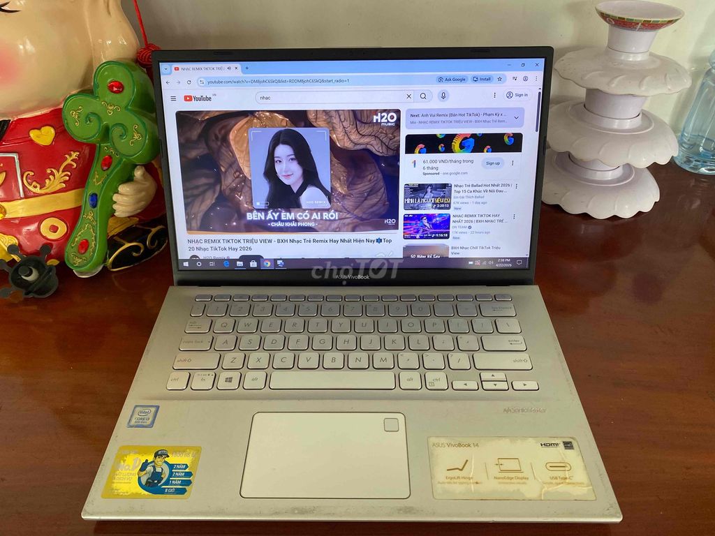 ASUS Vivobook X412FA i3-8145U 8GB. Mua bán Laptop tại Quận Bình Thuỷ Cần Thơ được đăng bởi Hellcat hình 1