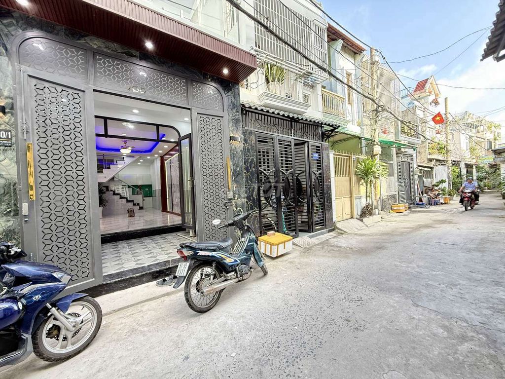 Nhà đẹp SHR 42m2 Đúc 1 lầu Hẻm 5m Thông 1/ Chợ Thiếc Lê Văn Khương. Mua bán nhà ở tại Quận 12 Tp Hồ Chí Minh được đăng bởi Hoàng Phong Land hình 3