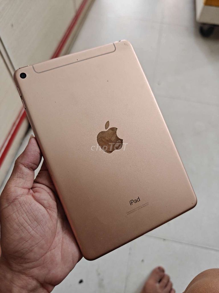 Apple iPad Mini 5 64GB Vàng hồng đẹp zin. Mua bán Máy tính bảng tại Quận Bình Tân Tp Hồ Chí Minh được đăng bởi H T T hình 1