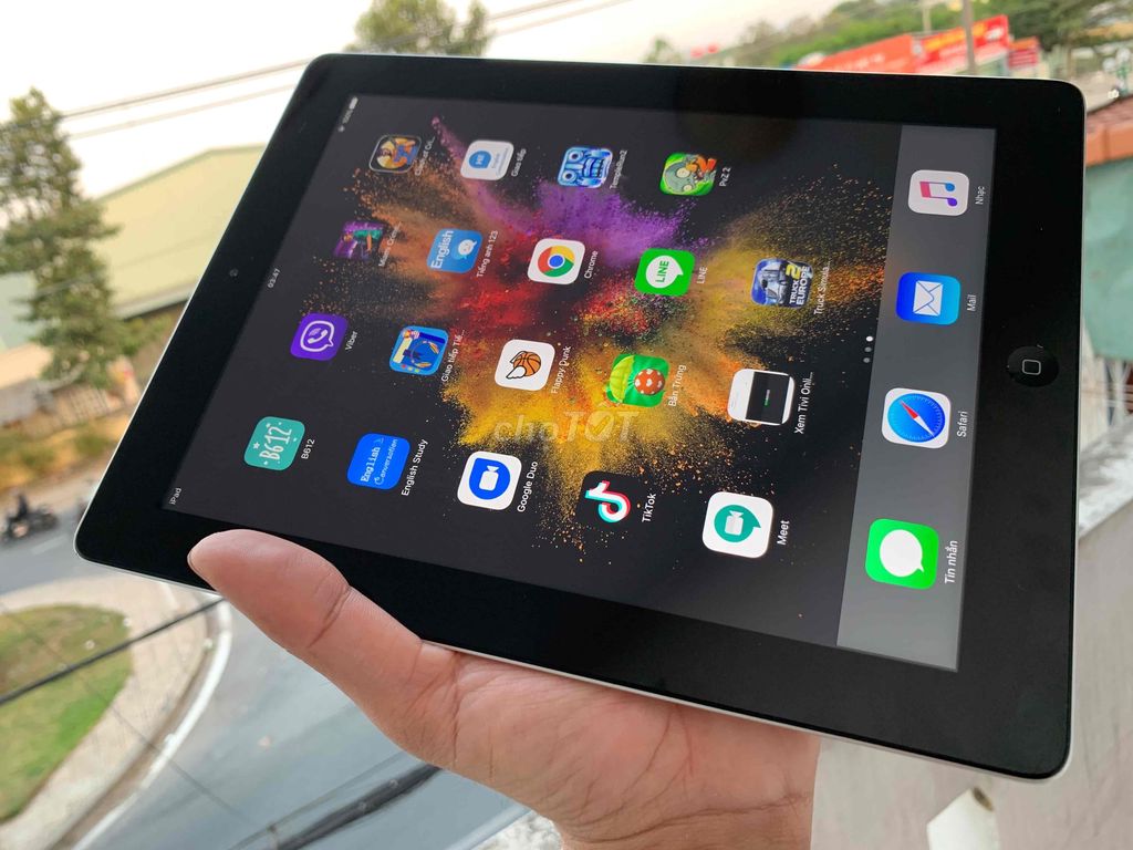 iPad 4 rộngg 9.7in, Zalo Fb Tiktok xem phim đã