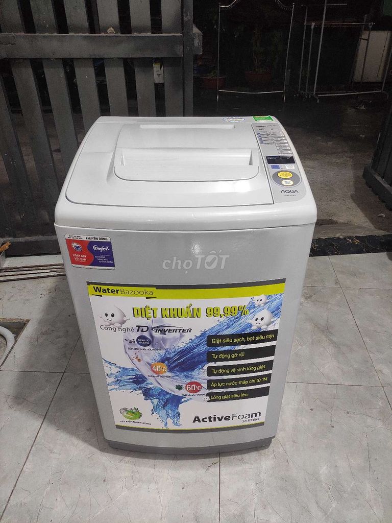 Máy giặt Aqua 7kg cửa trên chuyển nhà bán. Mua bán Máy giặt tại Quận 12 Tp Hồ Chí Minh được đăng bởi Môi giới nhà đất Vũ Đăng hình 1