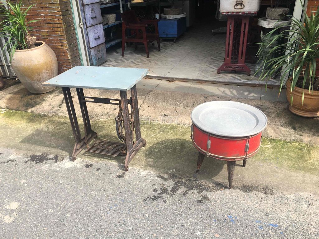 2 bàn cafe vintage