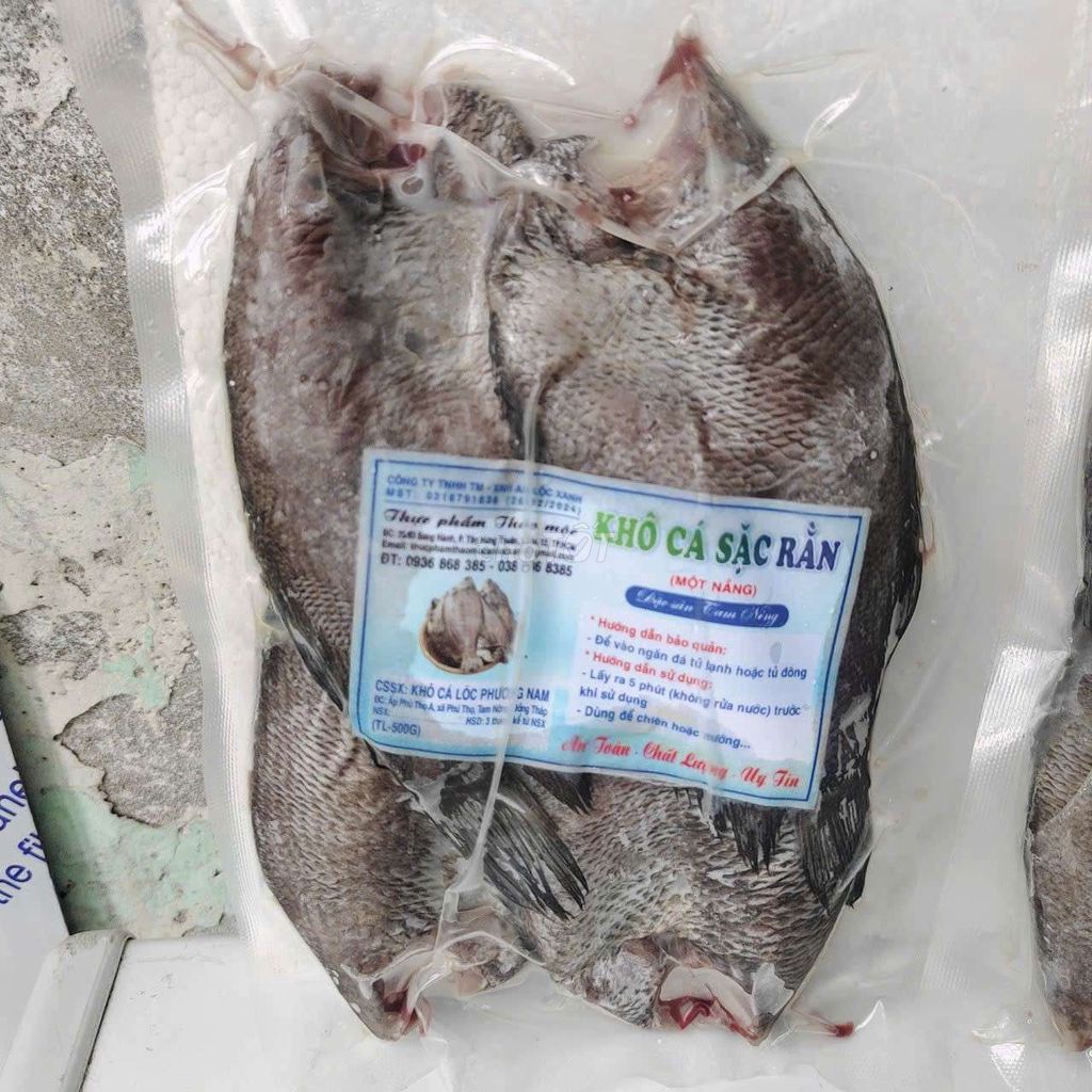 Khô cá sặc Miền Tây hút chân không. Mua bán Đồ ăn, thực phẩm và các loại khác tại Huyện Hóc Môn Tp Hồ Chí Minh được đăng bởi Trần Hữu Hải hình 1
