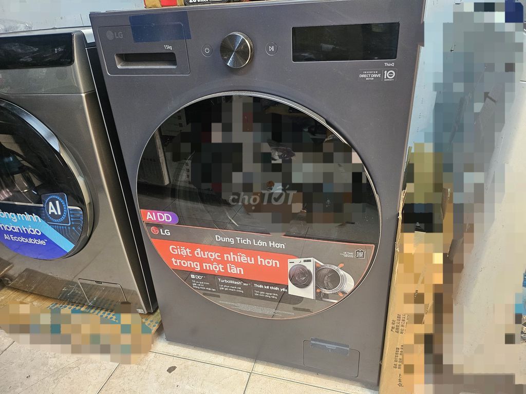 Máy giặt LG F2515SNTG 15kg AI Inverter MỚI💯 GIÁ RẺ. Mua bán Máy giặt tại Quận 1 Tp Hồ Chí Minh được đăng bởi Thảo Ly hình 1