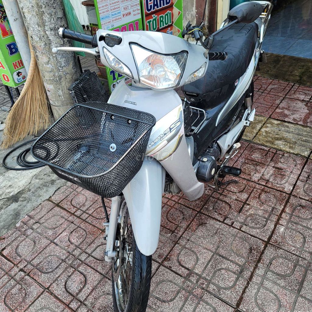Honda Wave S 100 2008 года, серебристый