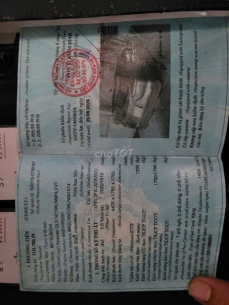 2020 MT - 100.000 km. Mua bán Ô tô tại Huyện Hóc Môn Tp Hồ Chí Minh được đăng bởi Nguyễn Hiền hình 3