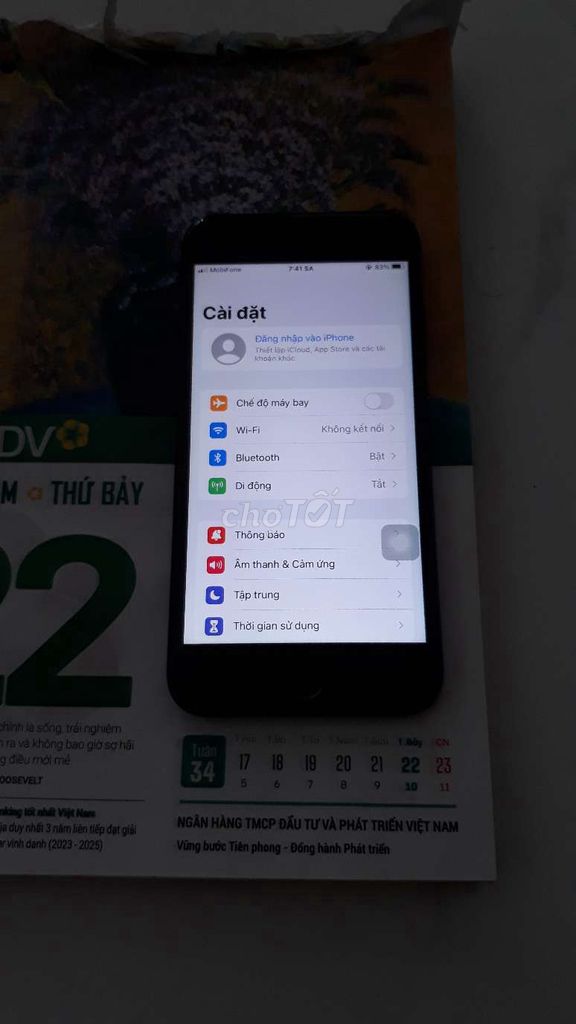 iPhone 7 thường Đen Đã qua sử dụng. Mua bán Điện thoại tại Huyện Bình Chánh Tp Hồ Chí Minh được đăng bởi Tuân hình 1