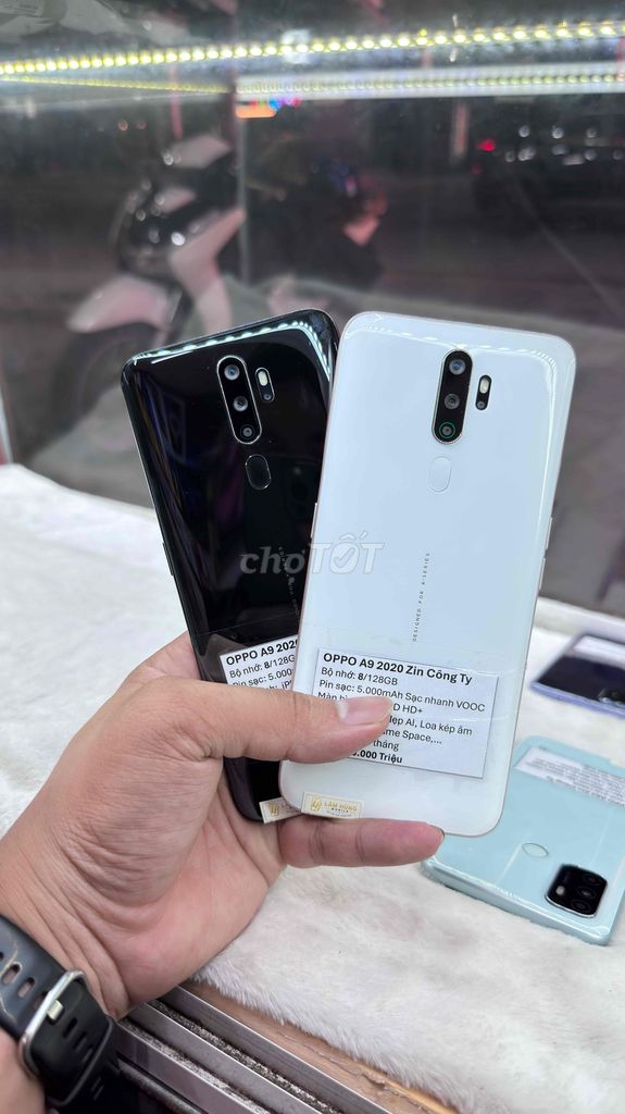 OPPO A9 2020 4GB 128GB Đen, Trắng. Mua bán Điện thoại tại Thành phố Thuận An Bình Dương được đăng bởi Lâm Hùng Mobile hình 1