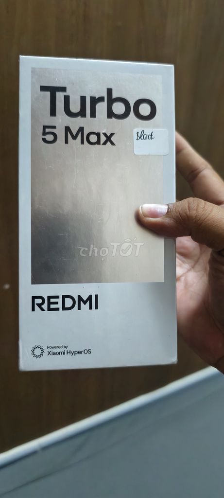 Xiaomi Redmi Turbo 5 Max 256GB Đen Mới. Mua bán Điện thoại tại Quận Tân Bình Tp Hồ Chí Minh được đăng bởi võ văn vinh hình 1