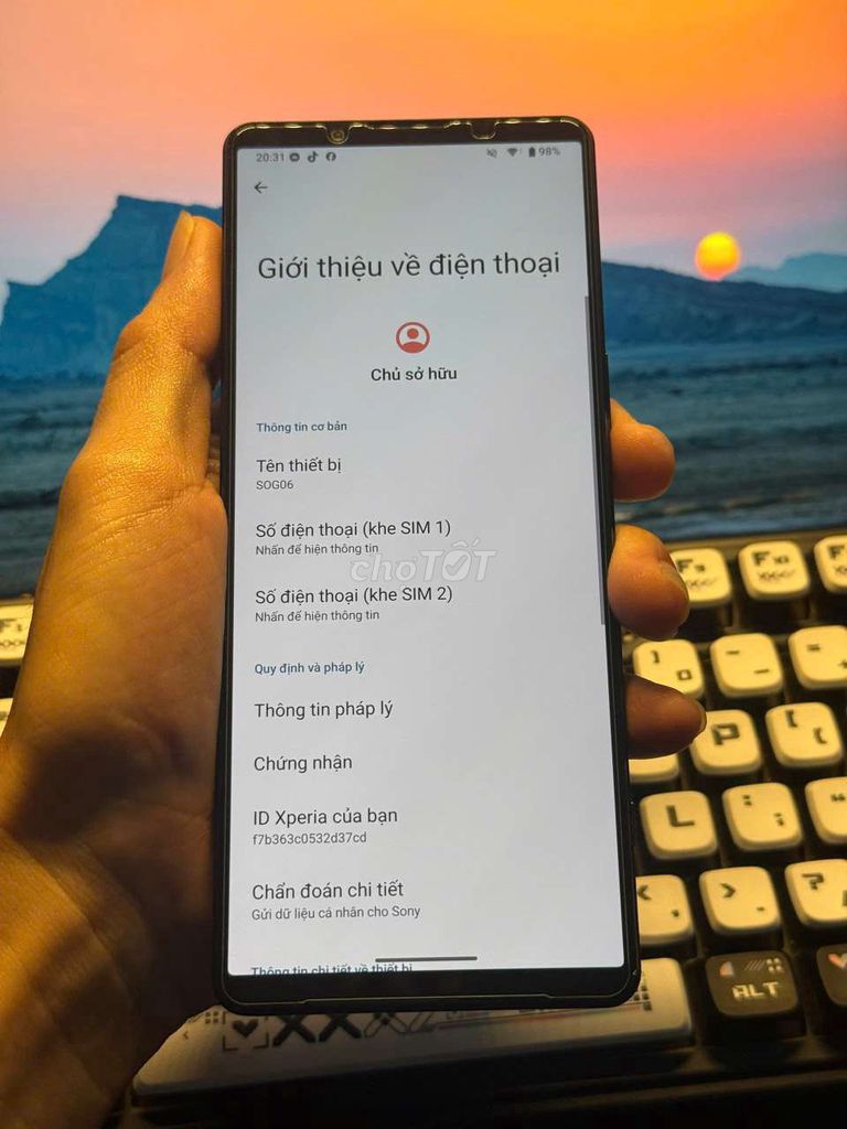 Sony Xperia 1 IV Đen Đã sử dụng. Mua bán Điện thoại tại Quận 12 Tp Hồ Chí Minh được đăng bởi hải hình 1
