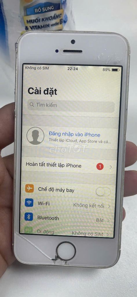 iphone 5s lock, vỡ màn hình nhẹ (ib deal giá). Mua bán Điện thoại tại Quận Cầu Giấy Hà Nội được đăng bởi Quang hình 2
