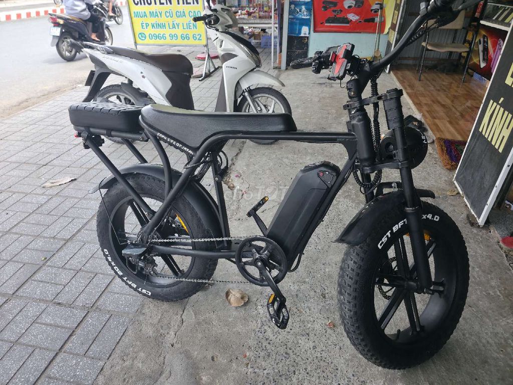 Xe đạp trợ lực 99% lúc trước mua gần 20tr. Mua bán Xe điện tại Huyện Chợ Mới An Giang được đăng bởi Thắng Lợi Mobile hình 2