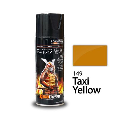 Sơn Xịt Xe Máy Samurai 149 Màu Vàng Taxi 400ML