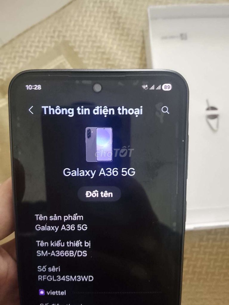 Samsung Galaxy A36 5G Đã sử dụng. Mua bán Điện thoại tại Quận Gò Vấp Tp Hồ Chí Minh được đăng bởi mhai hình 1