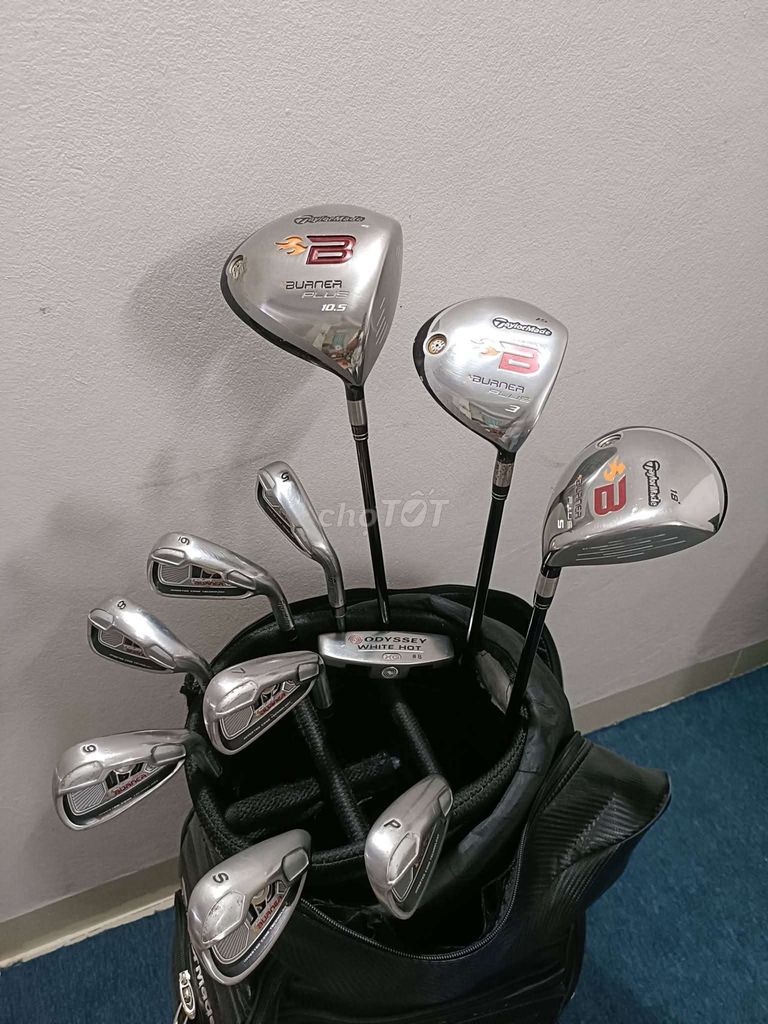 Bộ gậy golf TaylorMade Burner Kim loại Bạc. Mua bán Đồ thể thao, Dã ngoại tại Quận Hoàng Mai Hà Nội được đăng bởi Bảo An hình 1