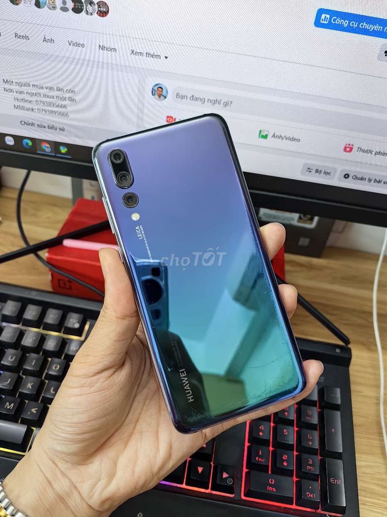 Huawei P20 Pro 6G/64G 2 sim zin full. Mua bán Điện thoại tại Quận Hoàng Mai Hà Nội được đăng bởi Nguyễn Huynh hình 1