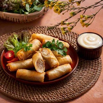 chả giò chay mặn kèm nước mắm. Mua bán Đồ ăn, thực phẩm và các loại khác tại Quận 3 Tp Hồ Chí Minh được đăng bởi Duyen Vu