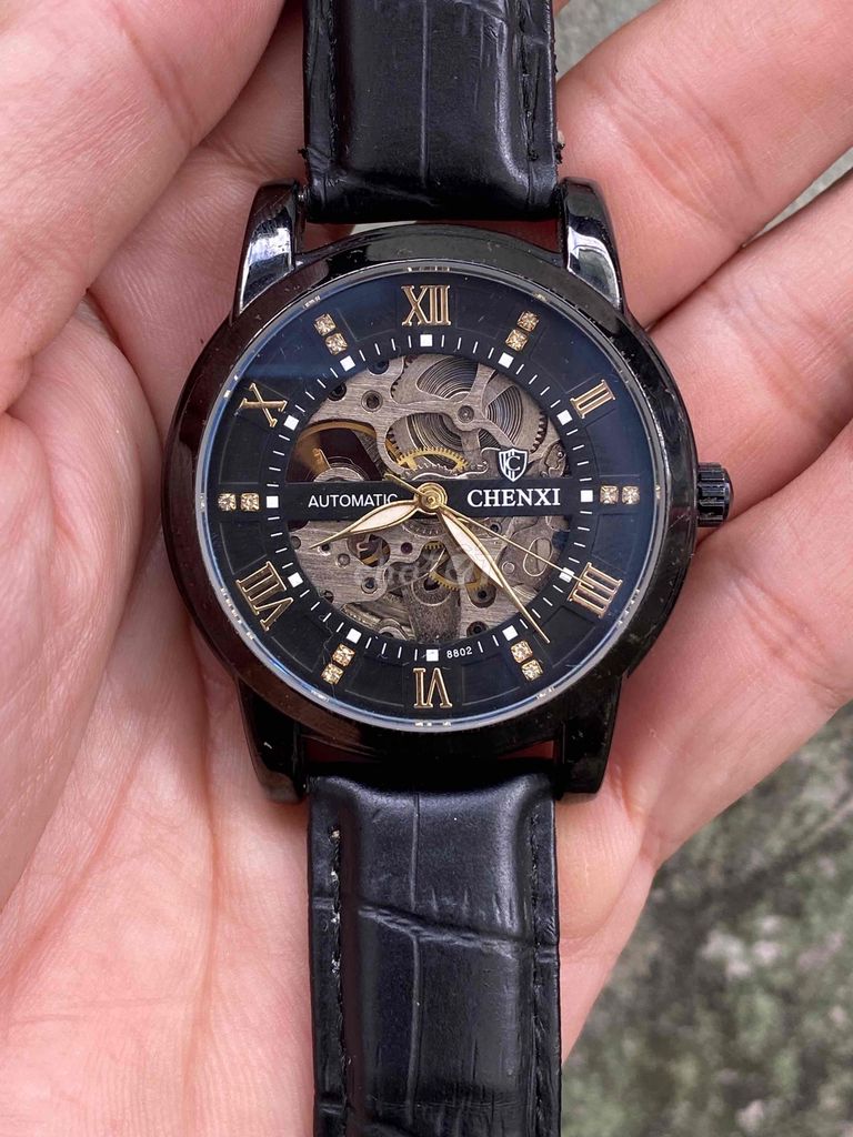 Đồng hồ cơ (có cót phụ) Chenxi size 39mm