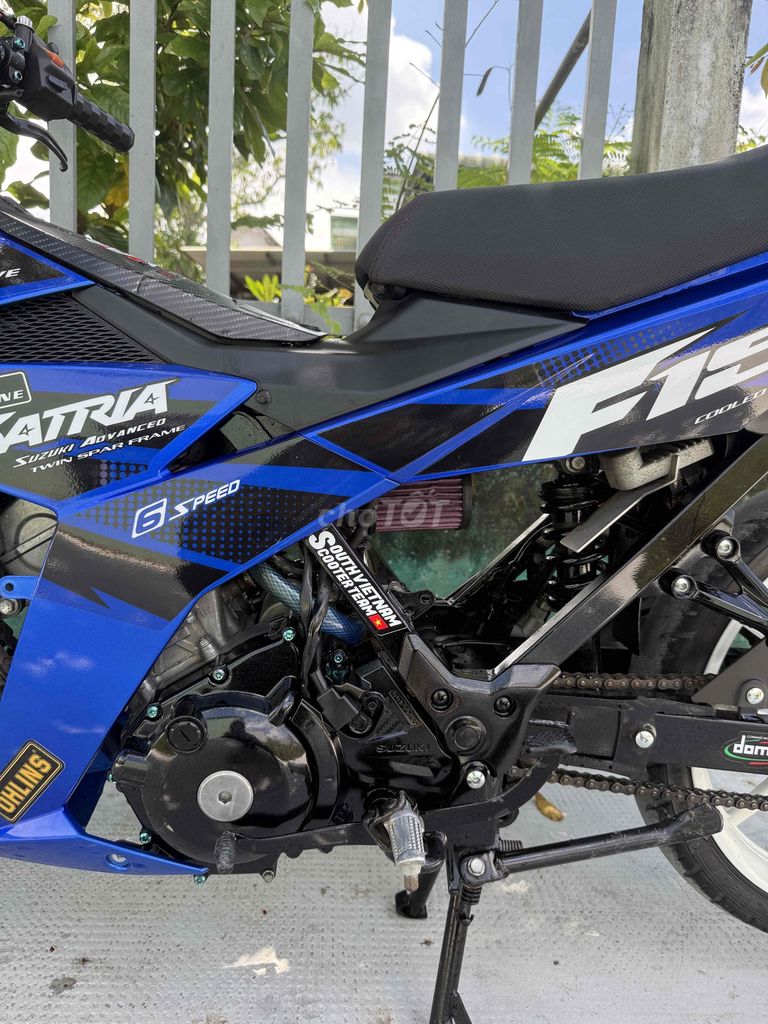 Suzuki Satria F150 2019 Xanh dương. Mua bán Xe máy tại Huyện Bến Lức Long An được đăng bởi Xe Máy Trung Toán hình 6