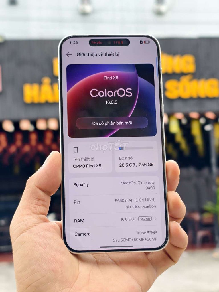 Oppo Find X8 (16-256). Mua bán Điện thoại tại Thành phố Thuận An Bình Dương được đăng bởi Nguyễn Mạnh Hoàn hình 1