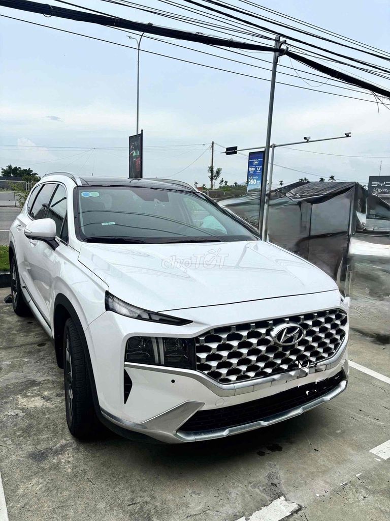Hyundai SantaFe Премиум 2,2 л HTRAC 2023 Белый