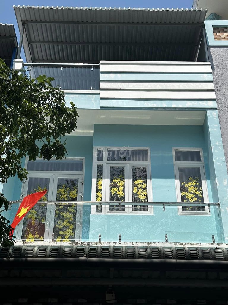 Cho thuê nhà đẹp đường số Phạm Hữu Lầu, Phú Mỹ. Dt 5x18m,