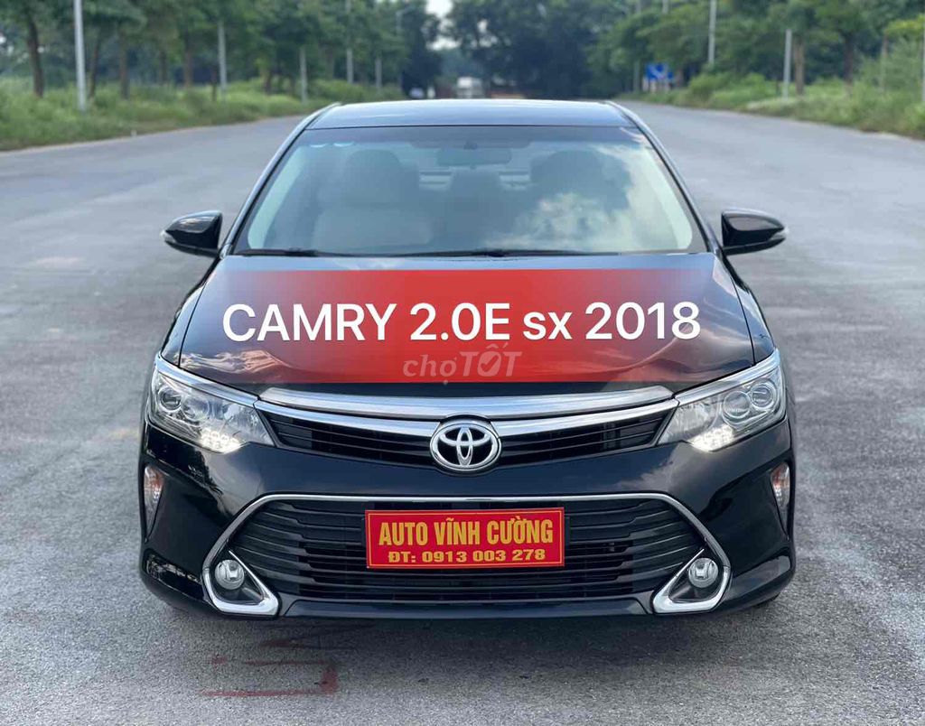 Bán xe CAMRY 2.0E sx 2018
