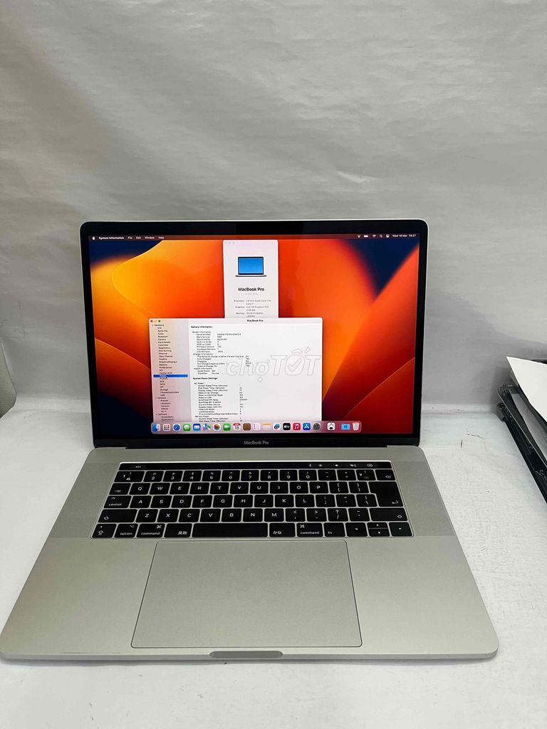 Apple Macbook Pro 2016 i7 15 inch 16GB/256GB. Mua bán Laptop tại Quận Sơn Trà Đà Nẵng được đăng bởi BƠ BƯ Macbook Cũ hình 1