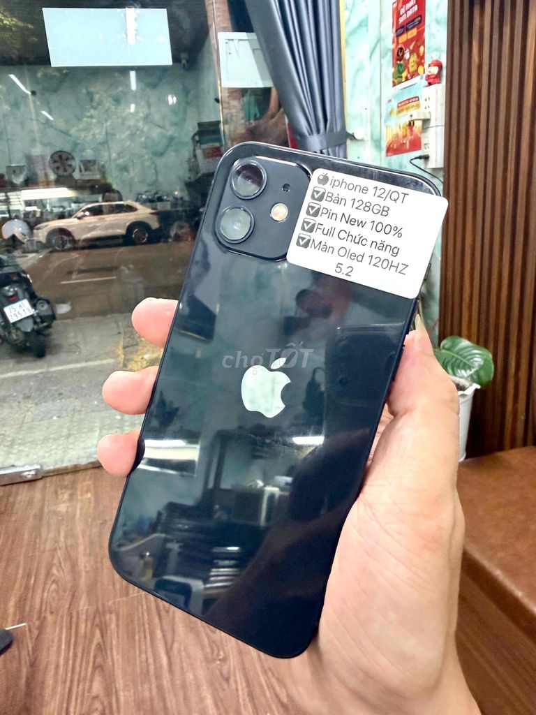 🍎 IPHONE 12    / QT 128G Full. Mua bán Điện thoại tại Thành phố Huế Thừa Thiên Huế được đăng bởi Hoàng Lộc Smartphone  hình 1