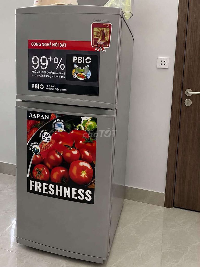 Tủ lạnh Panasonic Xám đã sử dụng. Mua bán Tủ lạnh tại Quận Thanh Xuân Hà Nội được đăng bởi Thanh Trúc hình 1