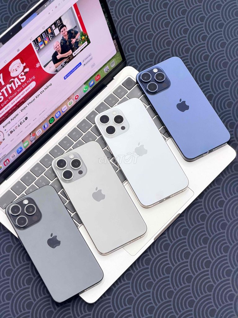 Apple iPhone 15 Pro Max 256GB Nguyên bản. Mua bán Điện thoại tại Quận Hải Châu Đà Nẵng được đăng bởi KONG APPLE Điện Thoại Xịn Đà Nẵng hình 1