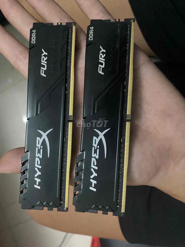 16gb ram ddr4 2666 ( 2 thanh 8gb ). Mua bán Linh kiện (RAM, Card...) tại Quận 12 Tp Hồ Chí Minh được đăng bởi Hải Quangg hình 1