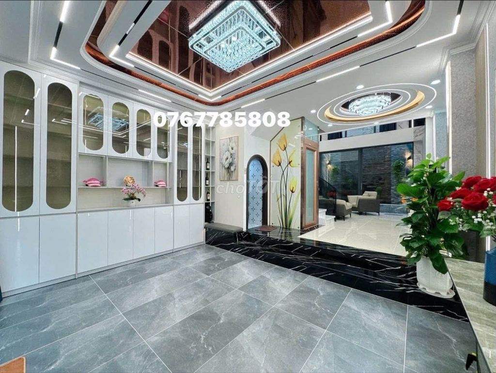 Nhà 4 tầng Nguyễn Thị Thập Q7, hẻm xe hơi, gần Lotte - ảnh 3