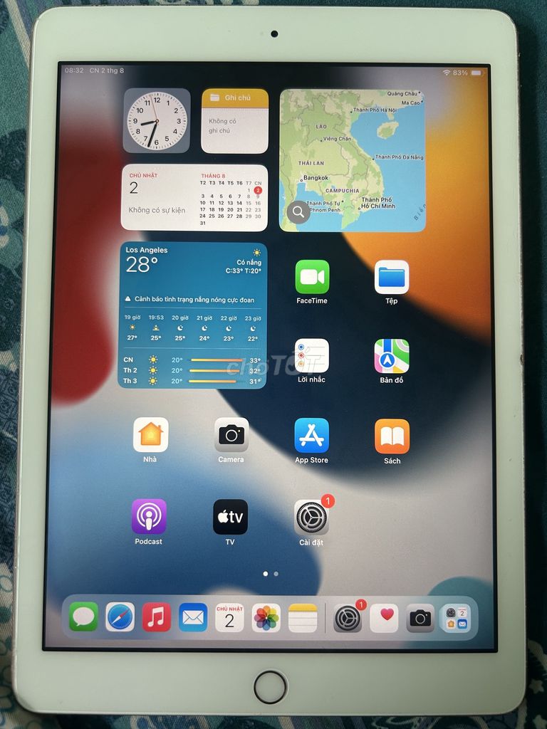 Apple iPad Gen 6 Wifi 32GB Bạc. Mua bán Máy tính bảng tại Quận 5 Tp Hồ Chí Minh được đăng bởi Tan Le Ngoc hình 1