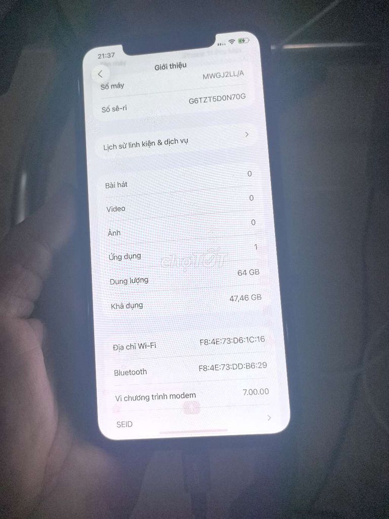 Apple iPhone 11 Pro Max 64GB Xám. Mua bán Điện thoại tại Huyện Hóc Môn Tp Hồ Chí Minh được đăng bởi nokia hình 1